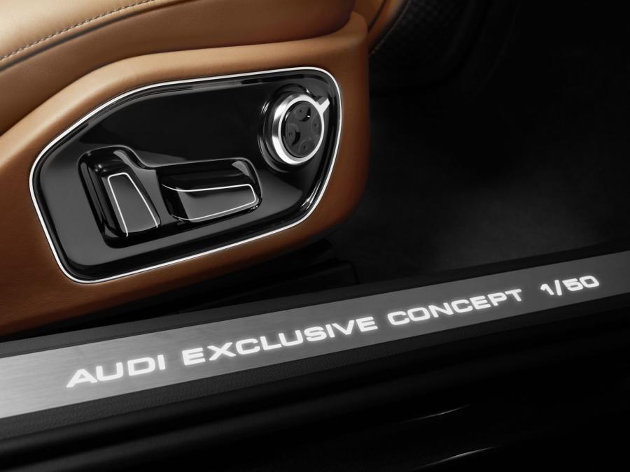 Детали интерьера Audi A8 L W12 Quattro Exclusive Concept (D4) 2014 года  (фото 6 из 6)